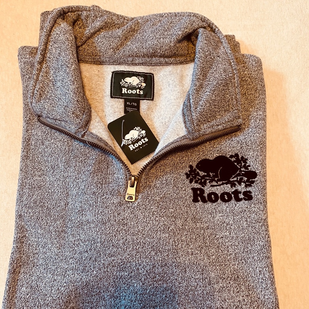 Roots Salt and Pepper Original Zip Stein